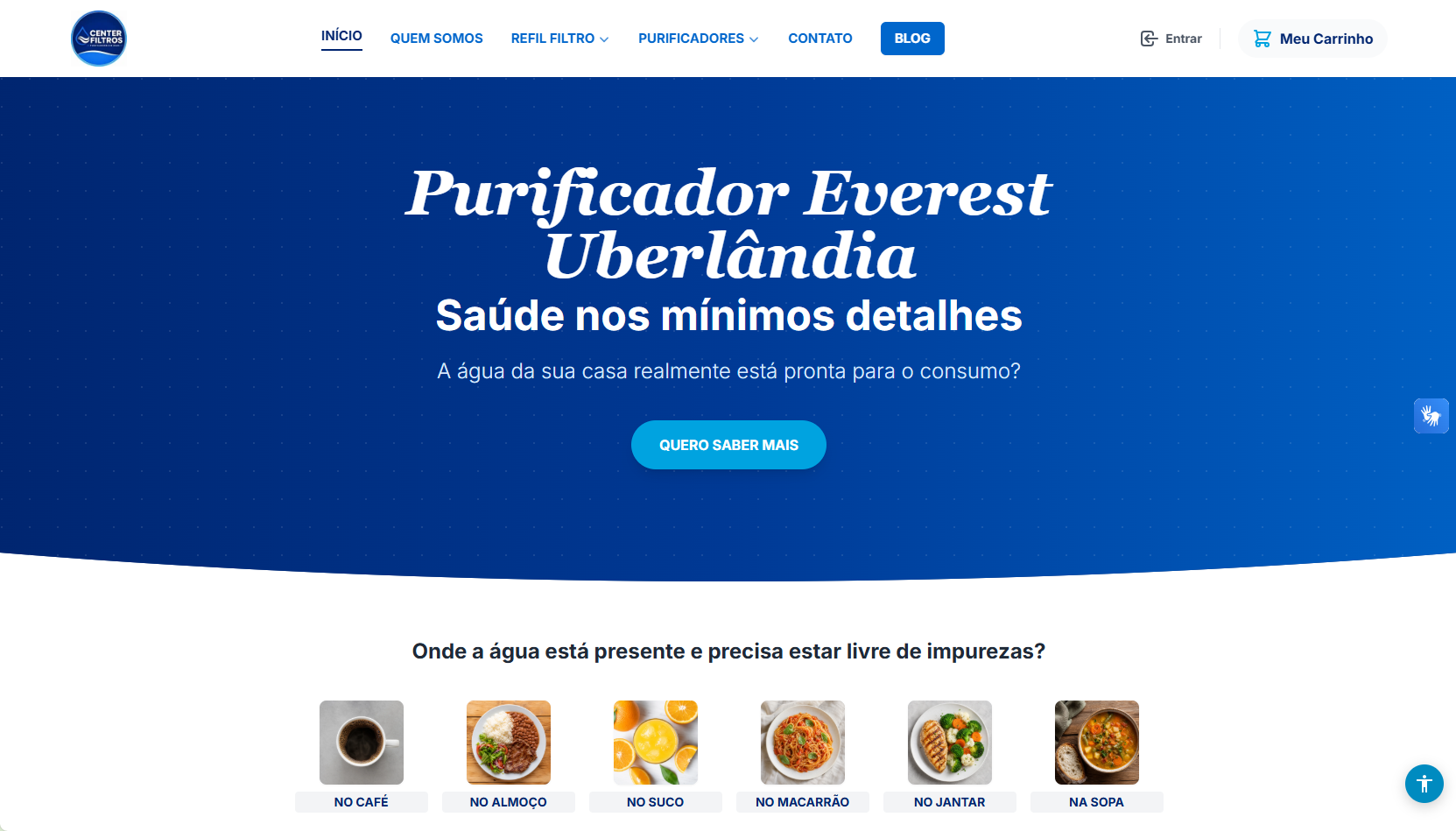 Projeto: Center Filtros