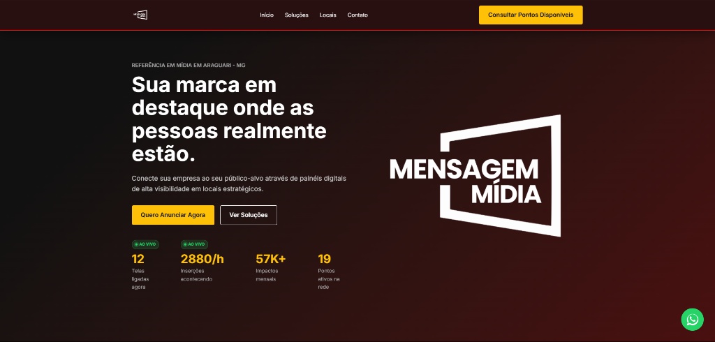 Projeto: Mensagem Mídia
