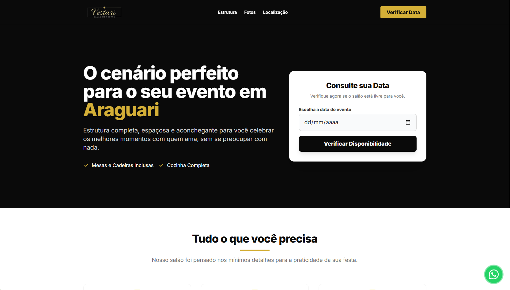 Projeto: Salão Festari